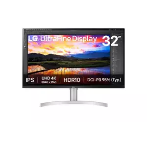 Monitor LED LG UltraFine 32UN650K-W 31.5" 4K Ultra HD 60Hz 5ms White imagine