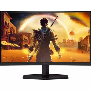 Monitor LED AOC C24G42E 23.6" Curbat Full HD 180Hz 4ms HDMI DP Black imagine