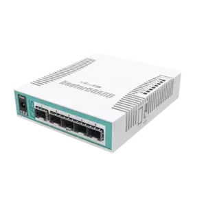 Switch Mikrotik Cloud Router CRS106-1C-5S fara management fara PoE 1x1000Mbps-RJ45 + 5xSFP imagine