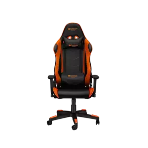 Scaun Gaming Canyon Deimos Negru/Portocaliu imagine