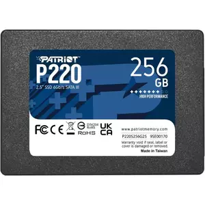 SSD Patriot P220 256GB 2.5" imagine