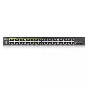 Switch ZyXEL GS190048HPV2 cu management cu PoE 48x1000Mbps + 2xSFP imagine