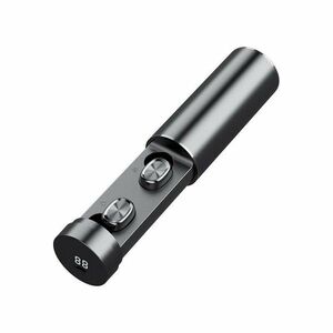 Resigilat Casti Wireless TWS B9 Techstar®, Bluetooth 5.0, Conexiune Instanta, HD 8D Audio, ACC, 300mAh, Touch, Negru imagine