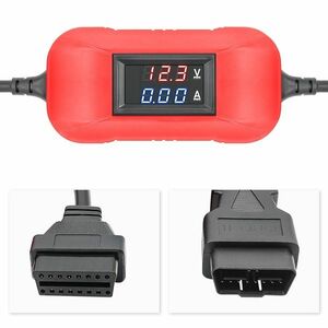Cablu convertor 24V la 12V Techstar, pentru diagnoza tester OBD-II pe camioane MAN Mercedes Volvo imagine