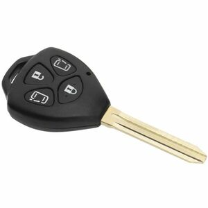 Carcasa Cheie Auto Techstar cu 4 butoane compatibila cu Toyota Corolla, Camry, Alphard imagine
