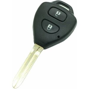 Carcasa Cheie Auto Techstar, cu 2 Butoane Compatibila Toyota Corolla, RAV4, Yaris, Avensis, Hilux, Prado imagine