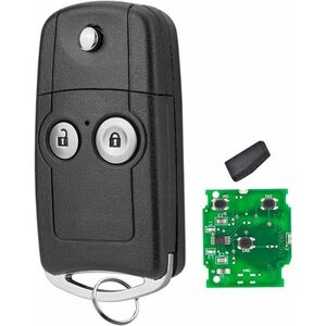 Cheie Auto Programabila Completa Techstar cu 2 butoane, 433MHz, Compatibila Honda Civic 2011–2014, CR-V, Jazz 2012–2015 – cip ID46, lama Hon66, FCCID: HLIK-1T imagine