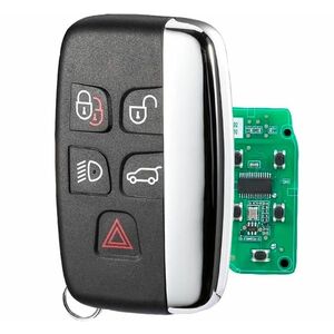 Cheie Auto Completa Programabila 433MHz, cu 5 butoane, cip PCF7945, compatibila Land Rover Discovery, Freelander, Range Rover, Evoque, Jaguar F-Pace, XF – FCCID: KOBJTF10A imagine