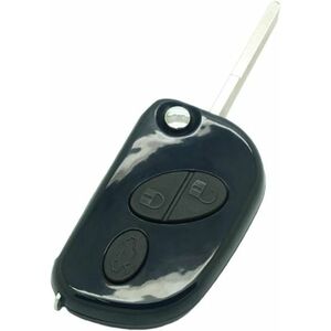 Carcasa Cheie Auto Techstar tip Flip cu 3 butoane, compatibila Maserati GranTurismo, Quattroporte, GranCabrio imagine