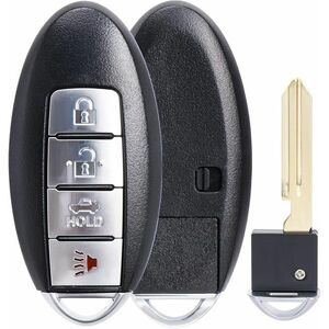 Carcasa Cheie Auto Completa Techstar cu 4 butoane, Compatibila Nissan Altima, Maxima, Murano, Infiniti G25, G35, G37, FX – cip ID, frecventa 433MHz, FCC KR55WK48903 / KR55WK49622 imagine