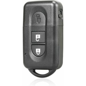 Carcasa Cheie Auto Techstar cu 2 Butoane, Compatibila Nissan Qashqai, Note, X-Trail, Micra, NV200, Tiida – cu lama netaiata imagine