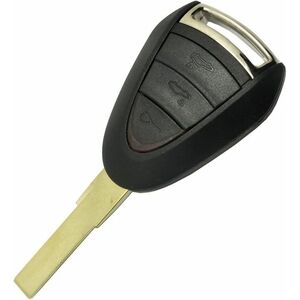 Carcasa Cheie Auto Techstar cu 3 butoane, Compatibila Porsche 911, Cayman, Boxster, Carrera GT imagine