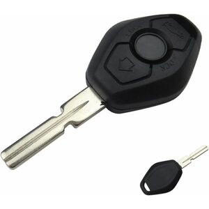 Carcasa cheie auto Techstar cu 3 butoane si lama 4 piste pentru BMW – compatibila E46, E39, E60, X3, X5 imagine
