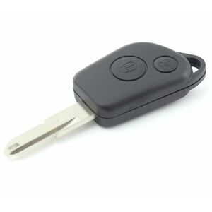 Carcasa cheie auto Techstar cu 2 butoane si suport baterie pentru Peugeot – compatibila 206, 207, 307, 407 imagine