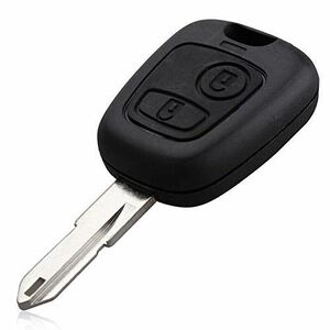 Carcasa cheie auto Techstar cu 2 butoane si lama ascutita CP206 – compatibila Peugeot 206, 307, 308, 207 imagine