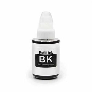 Cerneala compatibila Canon GI46 Black tip pigment, flacon 170 ml cu picurator imagine