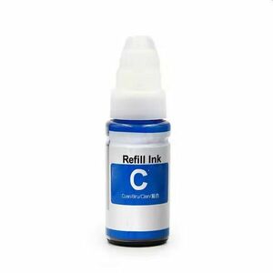 Cerneala compatibila Canon GI46 Cyan tip pigment, flacon cu picurator, 140 ml imagine