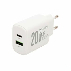 Incarcator rapid USB, QC, PD, PPS, maxim 20W, tehnologie GaN imagine