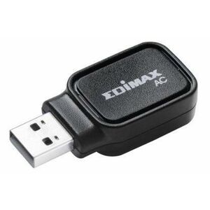 Adaptor Wireless Edimax EW-7611UCB, Dual Band, 600 Mbps, 2 x antene interne, Bluetooth (Negru) imagine