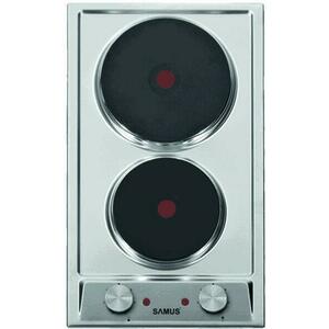 Plita electrica Samus PSE-32SX, 2 arzatoare (Inox) imagine