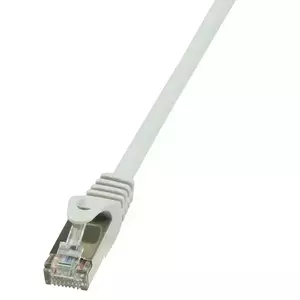 Cablu S/FTP LOGILINK Cat5e, cupru-aluminiu, 20 m, gri, AWG26, dublu ecranat CP1112D imagine