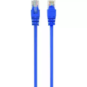 Cablu UTP SPACER SP-PT-CAT5-0.25M-BL, Cat5e, cupru-aluminiu, 0.25 m, albastru, AWG26 imagine