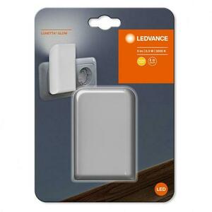 Lampa de veghe Ledvance LUNETTA Glow White cu senzor de lumina, 0.28W, 5 lm, lumina calda (3000K) imagine