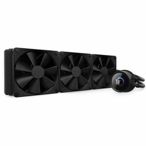 Cooler CPU NZXT Kraken 360, pompa cu ecran LCD, negru imagine