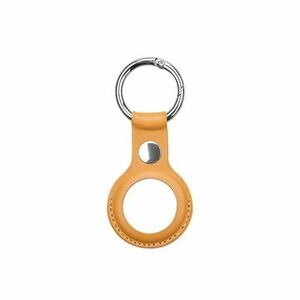AirTag Lemontti Leather Key Ring (Maro deschis) imagine