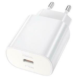 Incarcator Retea HOCO Jetta N22, 25W, 3A, 1 x USB-C, Alb imagine