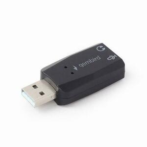 Placa de sunet premium, USB, Gembird Virtus Plus, conectori Jack 3.5 mm imagine