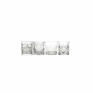 Set 4 pahare Mixology, 300 ml, RCR Crystal + Set 6 pahare sampanie cu picior, 130ml, RCR Crystal imagine