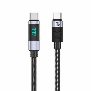 Cablu USB Orico LDC2C 100W USB Type-C - USB Type-C 1.5m, cu display imagine