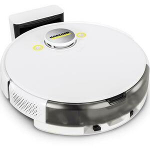 Robot aspirare Karcher RCV 5 *EU, WiFi, 36W, aspirator si mop, navigatie LiDar, 5200mAh, autonomie 120 de minute, putere de aspirare 5000 Pa, recipient praf 330ml, recipient apa 240ml (Alb) imagine
