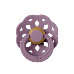 Suzeta Boheme Latex BIBS Mauve, tetina rotunda, 6 luni + imagine