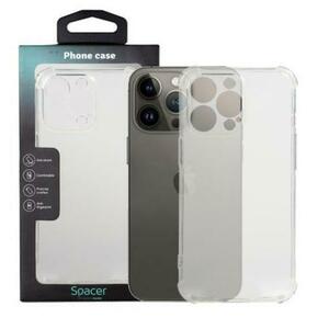 Protectie pentru spate Spacer SPPC-AP-IP13P-CLR pentru Iphone 13 Pro, Transparenta imagine