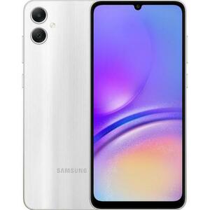 Telefon Mobil Samsung Galaxy A05, Procesor Octa-Core, PLS LCD 6.7inch, 4GB RAM, 64GB Flash, Camera Dubla 50+2MP, Frontala 8MP, Wi-Fi, 4G, Dual Sim, Android (Argintiu/Non-Eu) imagine