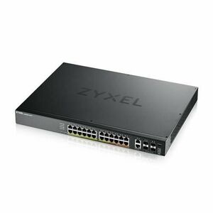 Switch, ZyXEL XGS2220-30HP, 24 porturi, 10 G, 400 W, Negru imagine