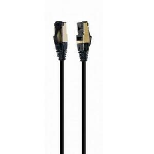 Patch Cord Gembird PP8-LSZHCU-BK-1M, S/FTP, Cat.8, 1m, Negru imagine