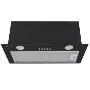 Hota Incorporabila Tornado DRYTH 960 (52) LED, 1 motor Turbo, latime 52 cm, absorbtie 960 m3/ora, filtru anti-grasimi aluminiu 5 straturi (Negru) imagine