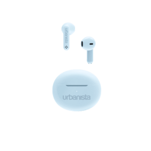 Casti True Wireless Urbanista Austin, Bluetooth, Microfon, control tactil, Waterproof IPX4, 5 ore Autonomie (Albastru) imagine