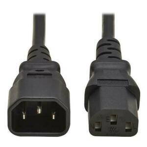 Cablu Alimentare Eaton P004-02M-EU, C13 - C14, 10A 250V, 2m (Negru) imagine