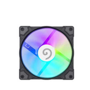Ventilator Gamemax FN12A-S5, 1600rpm, iluminare aRGB, 120mm (Negru) imagine