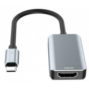 Adaptor Audio si Video USB-C - HDMI Tech-Protect Ultraboost, Negru imagine