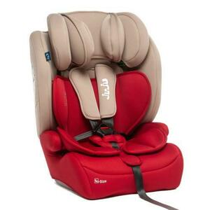 Scaun Auto Juju Safe Rider i-Size R129, 15 luni - 12 ani, Bej/Rosu imagine