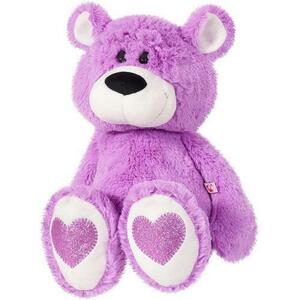 Jucarie de plus Stip, Ursuletul Andry, violet, 45 cm imagine