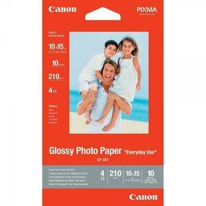 Hartie foto lucioasa Canon GP-501, 10x15 cm, 10 coli imagine