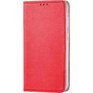 Husa pentru Samsung Galaxy A04s A047 / A13 5G A136, OEM, Smart Magnet, Rosie imagine
