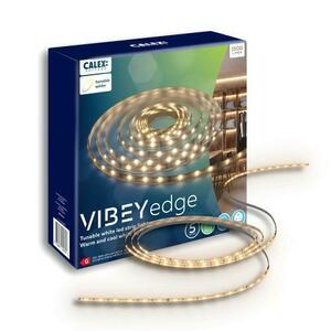 Banda LED CCT Calex, cu telecomanda, 1500 lm, IP20, lumina alba reglabila (2700-6500K), 5m, Clasa energetica G imagine