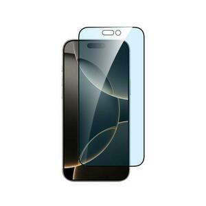 Folie protectia Dviced DV520019, Sticla securizata, Anti lumina albastra, pentru iPhone 16 Pro Max, cu aplicator (Tranpsarent) imagine